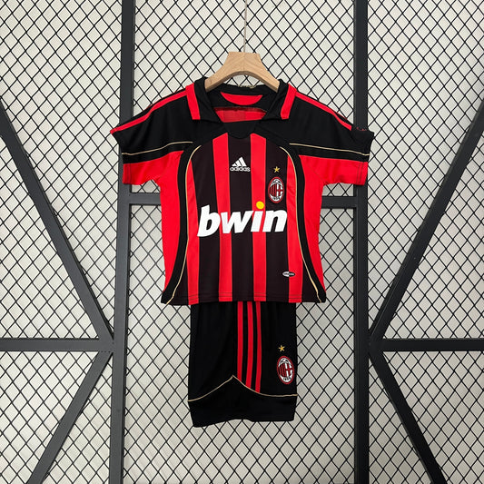 MILAN I 06/07 CONJUNTO INFANTIL (RETRÔ)
