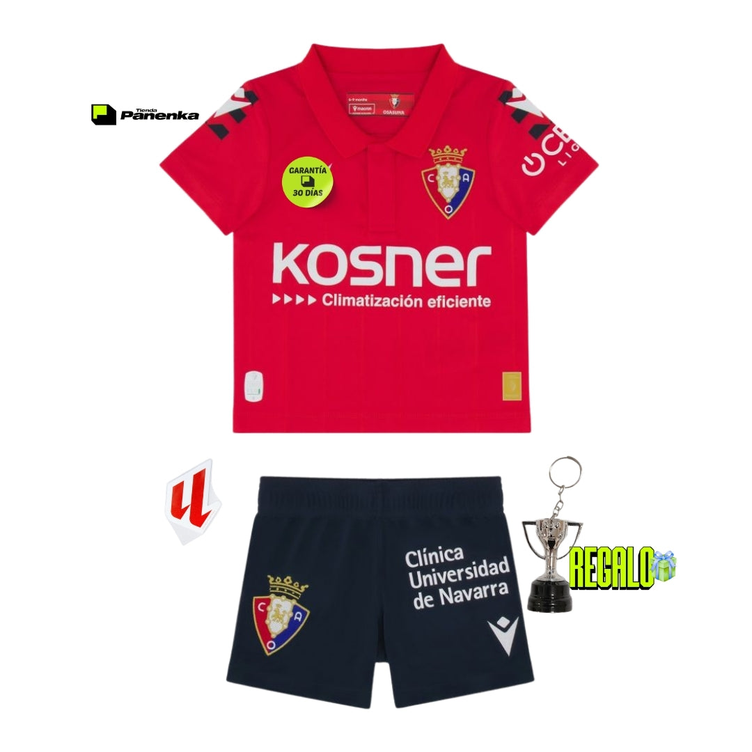 OSASUNA I 25/26 CONJUNTO INFANTIL